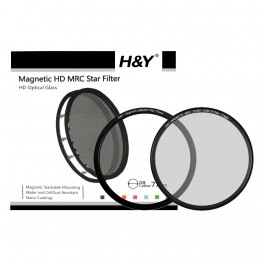 HNY HD MRC STAR 6X 77mm 마그네틱 크로스필터
