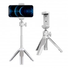  VK-20 Kit 셀카봉 삼각대 액션캠/카메라/스마트폰 White