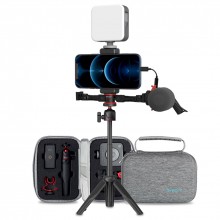  VK-50 Kit 셀카봉 삼각대 액션캠/카메라/스마트폰 Black
