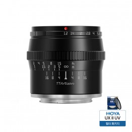 티티아티산 50mm F1.2 소니 E마운트 APS-C 렌즈 블랙 TTArtisan