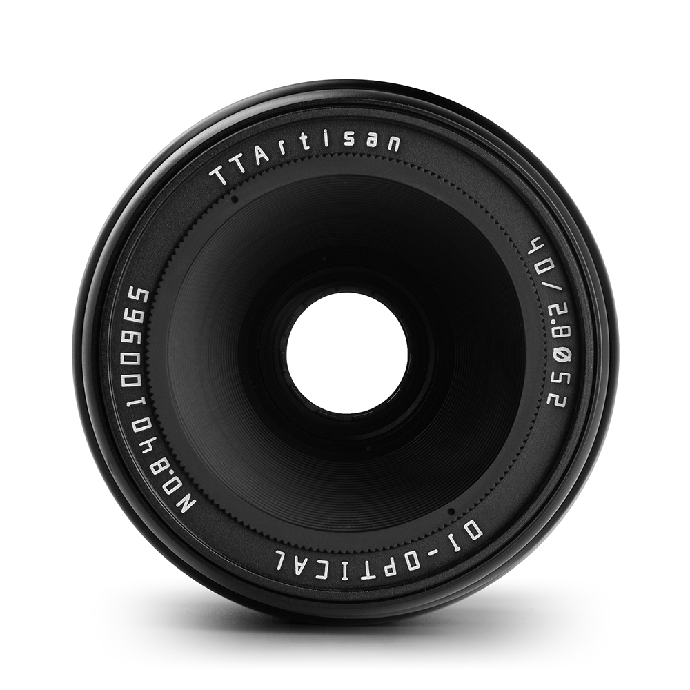 티티아티산 40mm F2.8 후지필름 X마운트 매크로 렌즈 블랙 TTArtisan