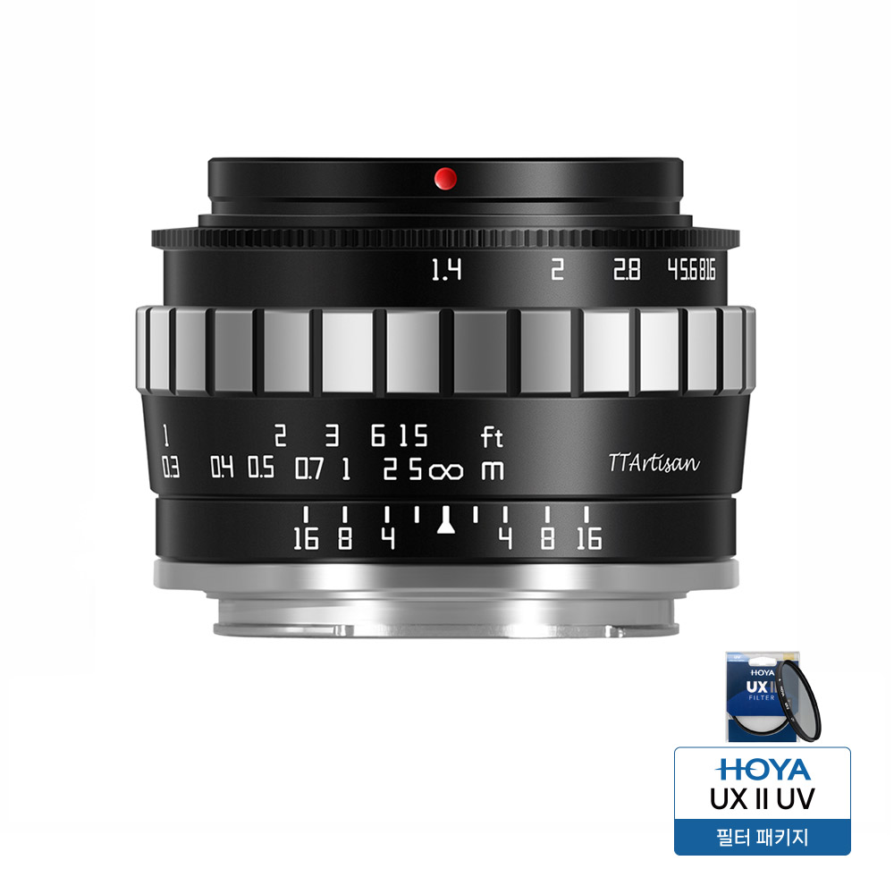 티티아티산 MF 23mm F1.4 소니 E마운트 APS-C 블랙실버 TTArtisan