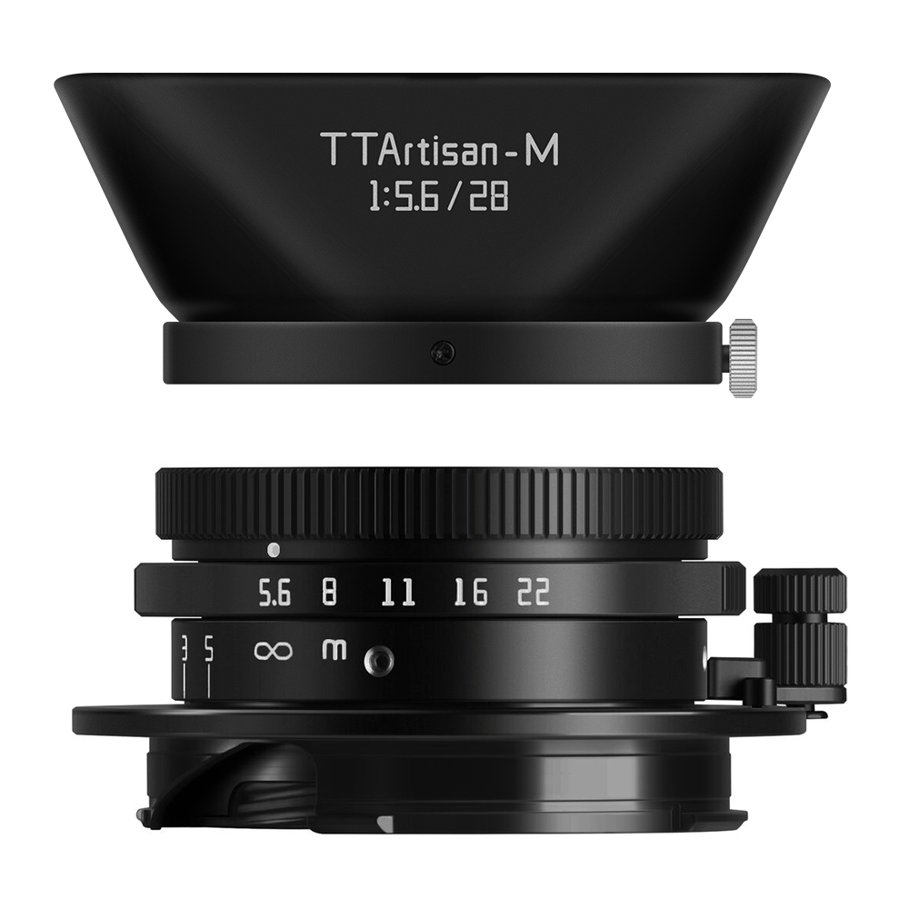 티티아티산 28mm F5.6 라이카 M마운트 렌즈 블랙 TTArtisan