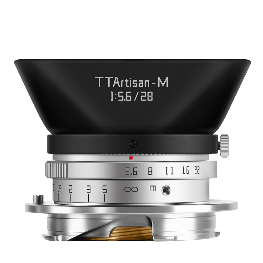티티아티산 28mm F5.6 라이카 M마운트 렌즈 실버 TTArtisan