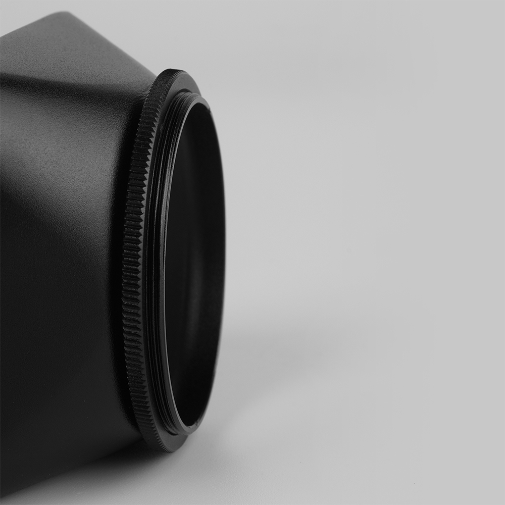 티티아티산 43mm 사각 렌즈 후드 블랙