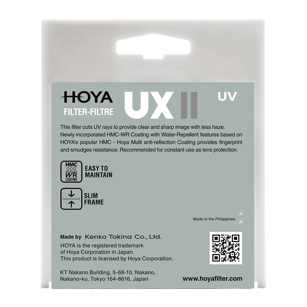 호야 UX UV II 40.5mm 렌즈필터 발수 반사방지코팅