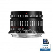 티티아티산 MF 35mm F0.95 캐논 RF마운트 APS-C 렌즈 블랙실버 TTArtisan