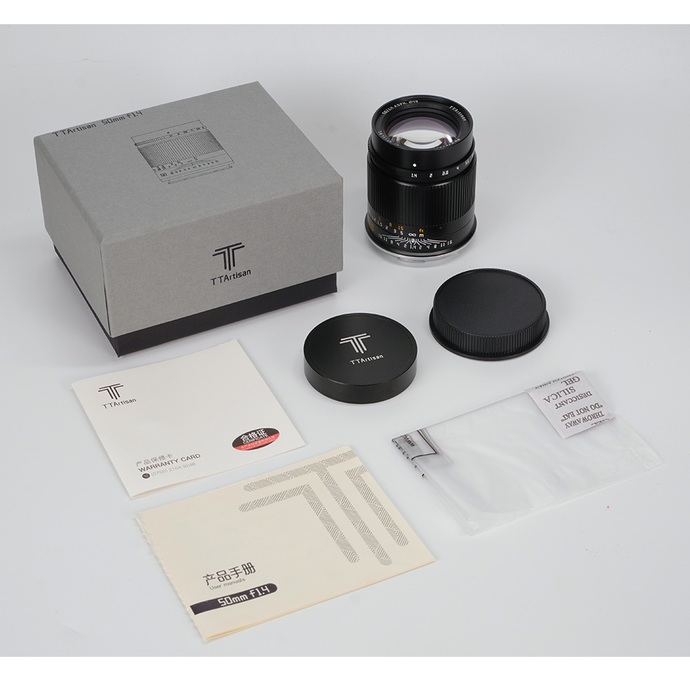 티티아티산 50mm F1.4 ASPH 소니 E마운트 렌즈 블랙 TTArtisan