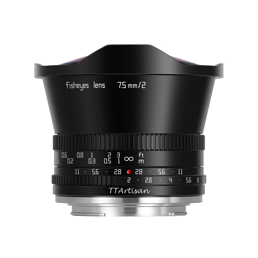 티티아티산 7.5mm F2.0 소니 E마운트 어안렌즈 블랙 TTArtisan