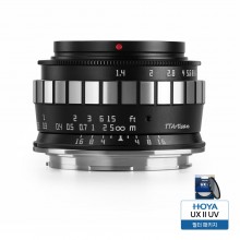 티티아티산 MF 23mm F1.4 L마운트 APS-C 렌즈 블랙실버 TTArtisan