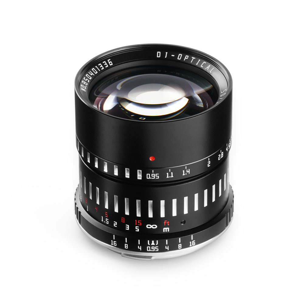 티티아티산 50mm F0.95 캐논 R마운트 APS-C 렌즈 블랙실버 TTArtisan