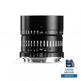 티티아티산 MF 50mm F0.95 캐논 R마운트 APS-C 렌즈 블랙실버 TTArtisan