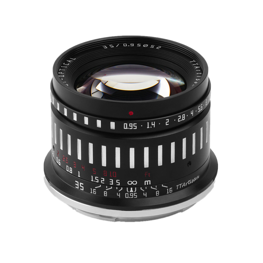 티티아티산 35mm F0.95 니콘 Z마운트 APS-C 렌즈 블랙실버 TTArtisan