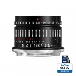 티티아티산 MF 35mm F0.95 니콘 Z마운트 APS-C 렌즈 블랙실버 TTArtisan