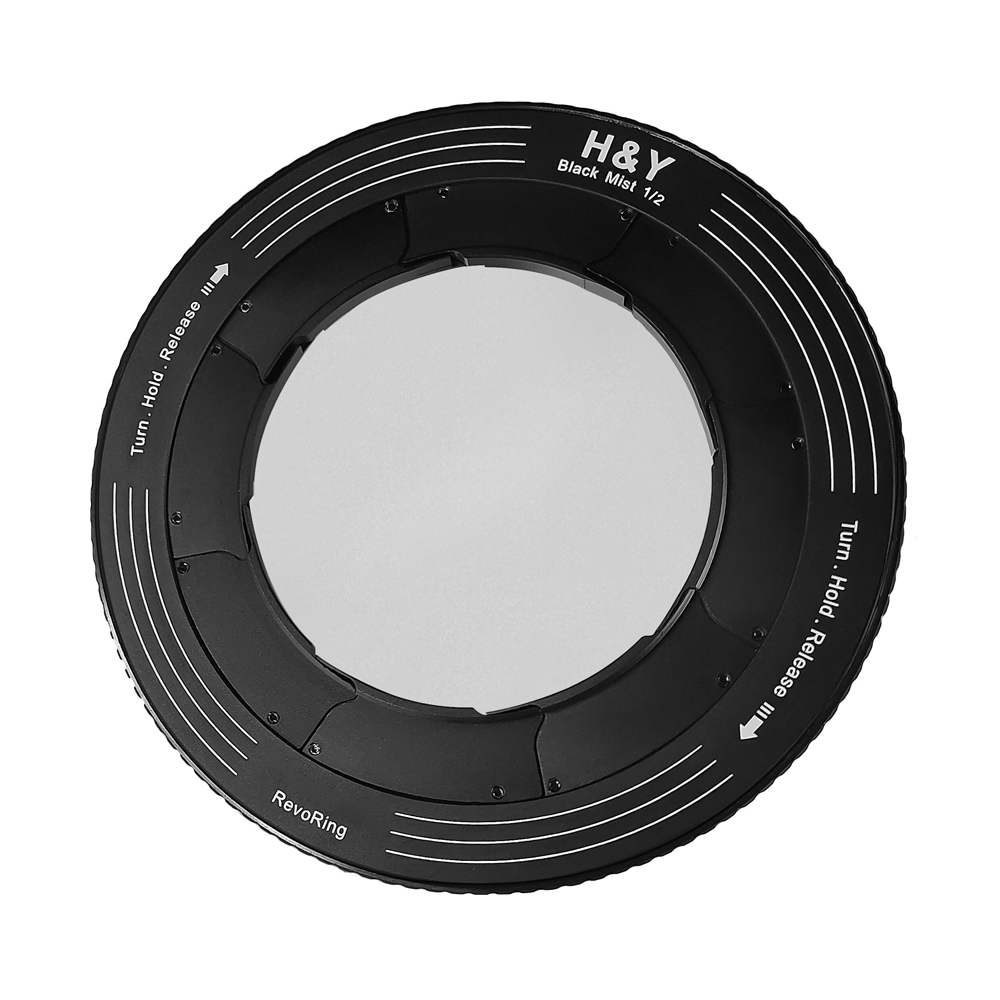 [리퍼비시 A] H&Y 레보링 1/4 블랙미스트 67-82mm 가변필터