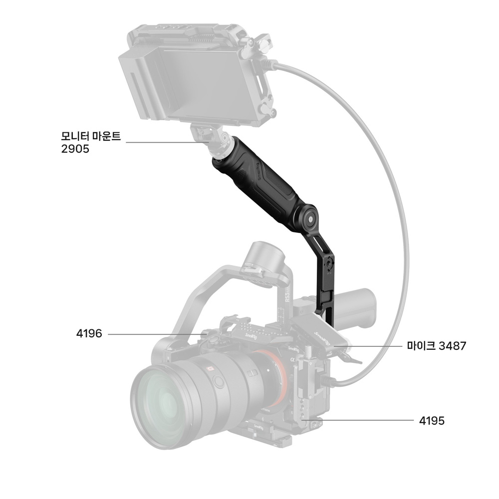 스몰리그 4197C DJI 로닌 RS 3 미니 슬링 핸들