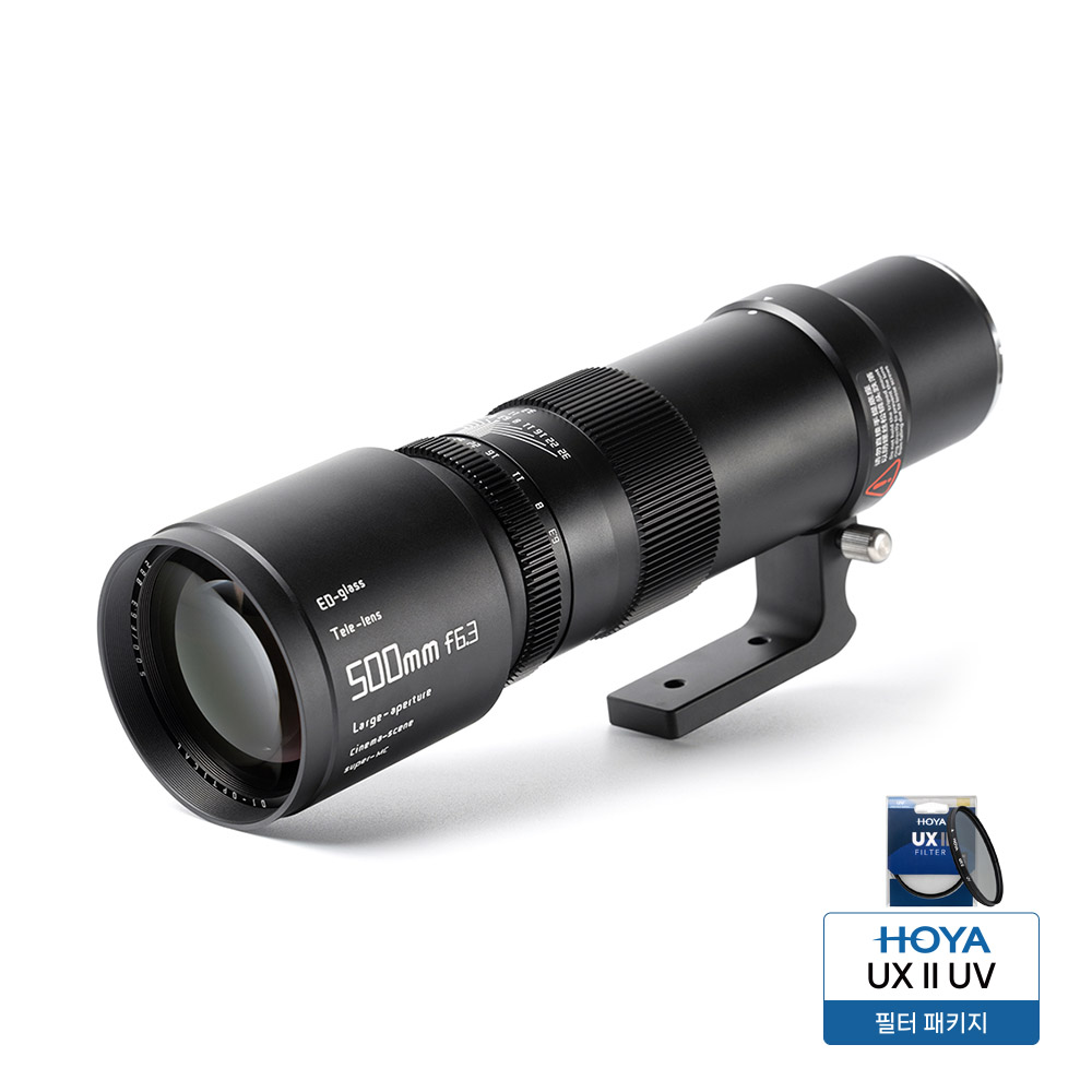 티티아티산 MF 500mm F6.3 캐논 RF마운트 풀프레임 망원렌즈