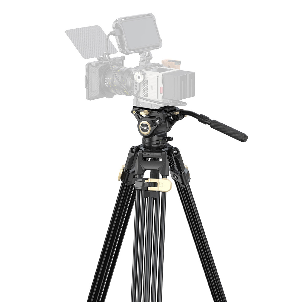 스몰리그 3751P AD-01 Pro 헤비듀티 유압식 비디오 삼각대