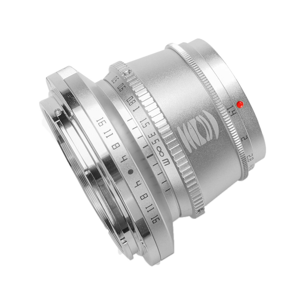 티티아티산 35mm F1.4 캐논 RF마운트 APS-C 렌즈 실버