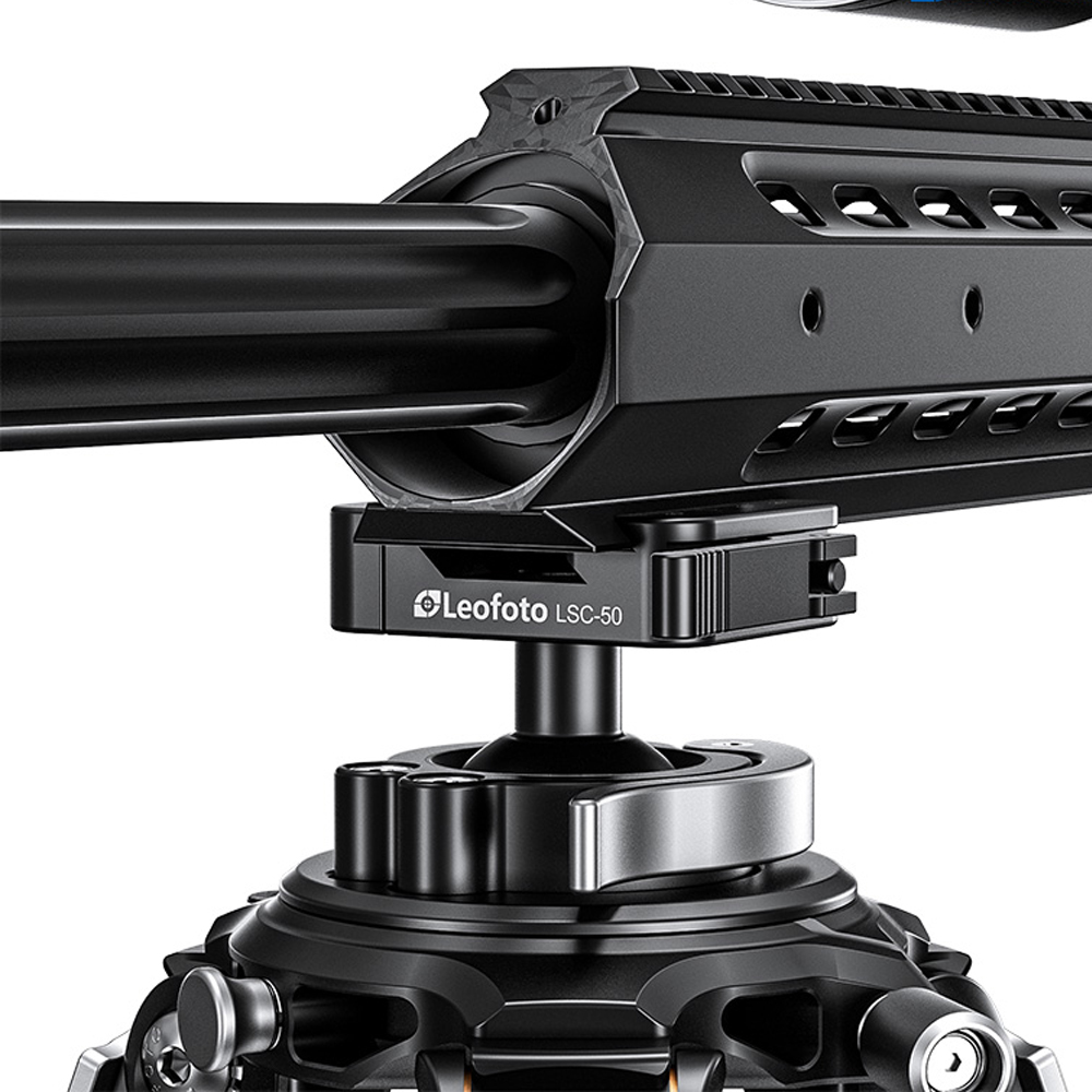 레오포토 STB-75 총기 거치 헤드 마운팅 볼컵 플랫폼 지름 70mm