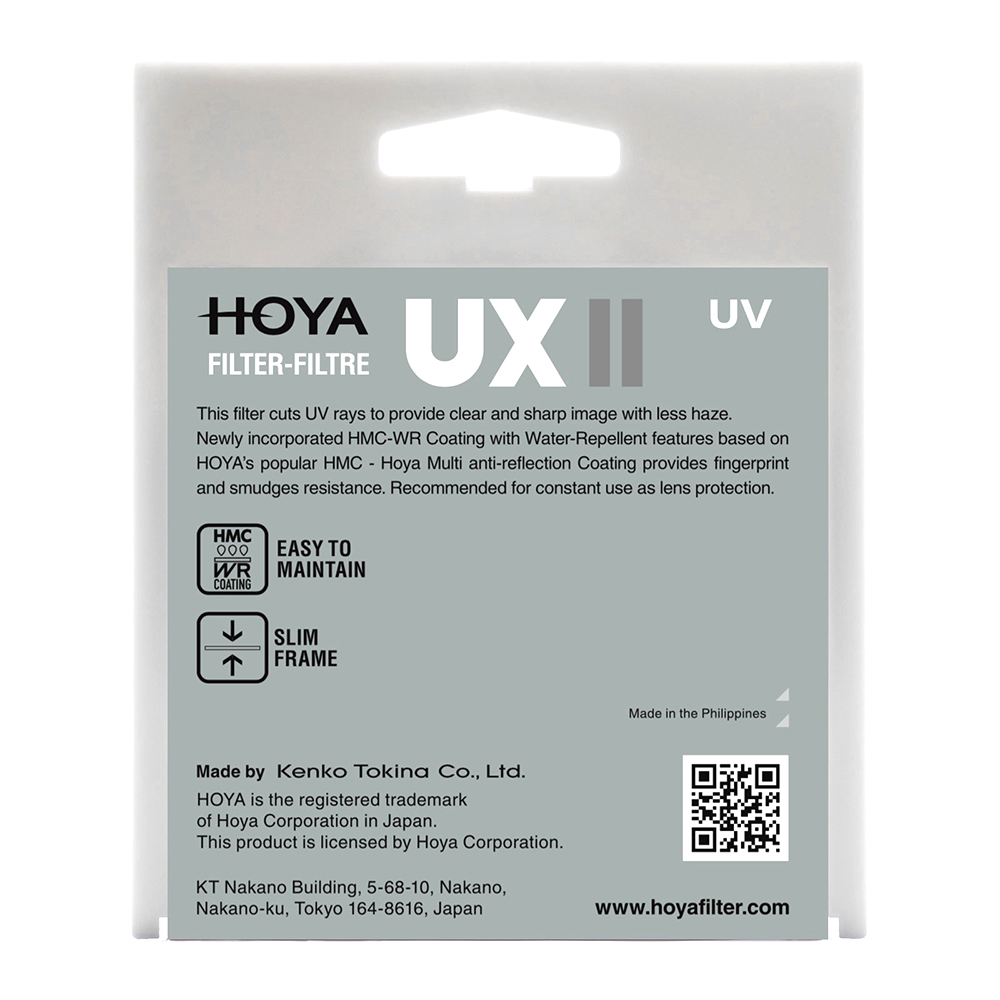 [리퍼비시 A] 호야 UX UV II 67mm 렌즈필터 발수 반사방지코팅