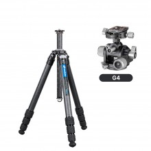  Mr.O LO-284C+G4 10X 카본삼각대 기어헤드 세트