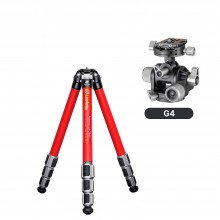  아테나 LA-284C+G4 10X 카본삼각대 기어헤드 세트