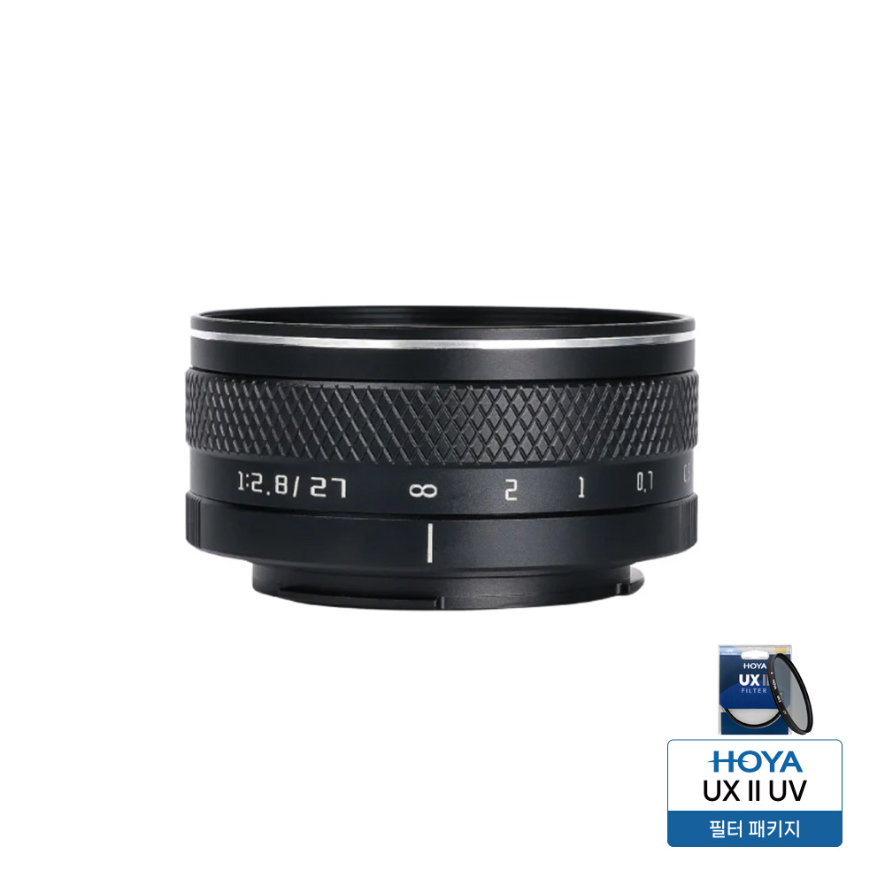 아스트로호리 27mm F2.8 II APS-C 렌즈 후지 X 마운트 블랙