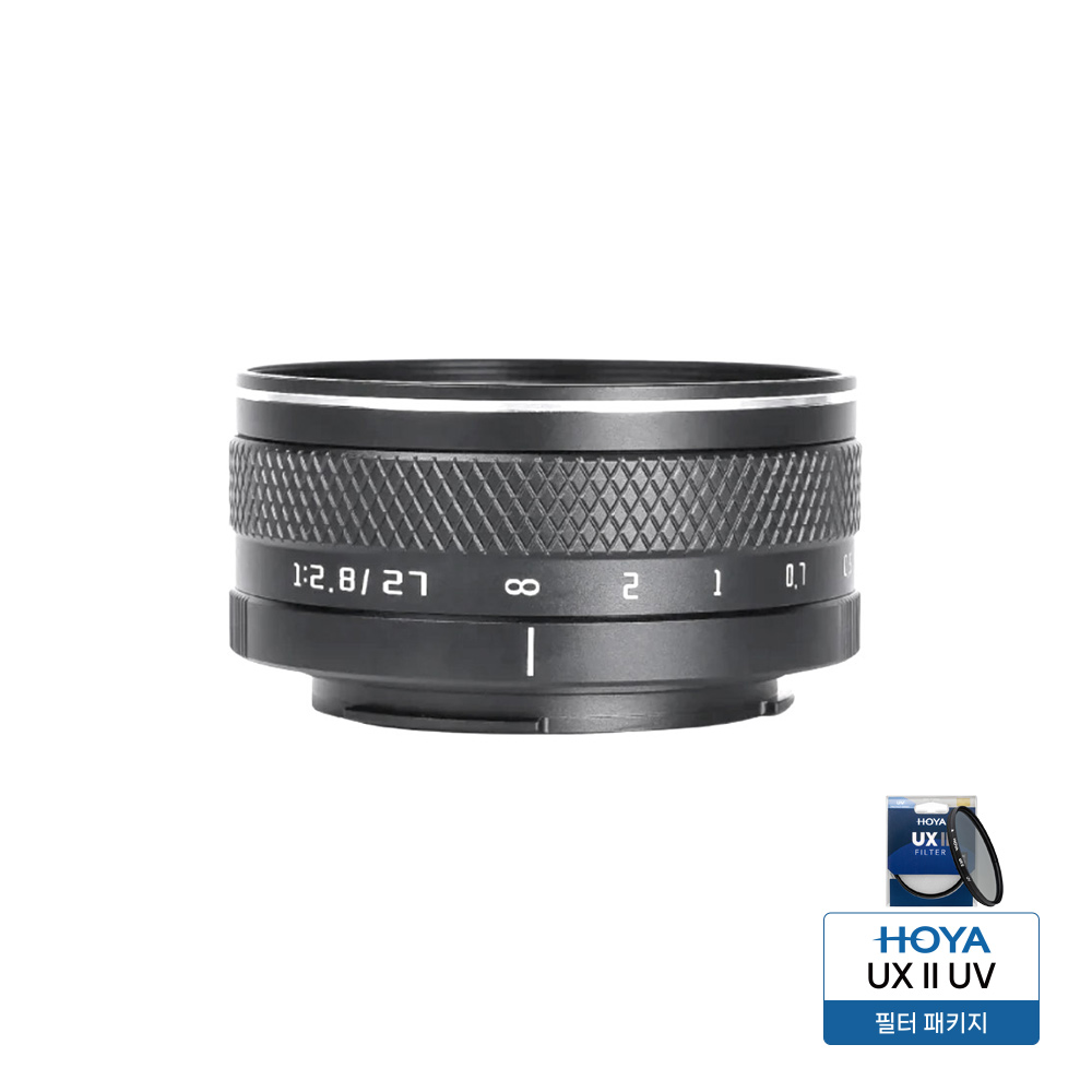 아스트로호리 27mm F2.8 II APS-C 대구경 렌즈 후지 X 마운트 그레이