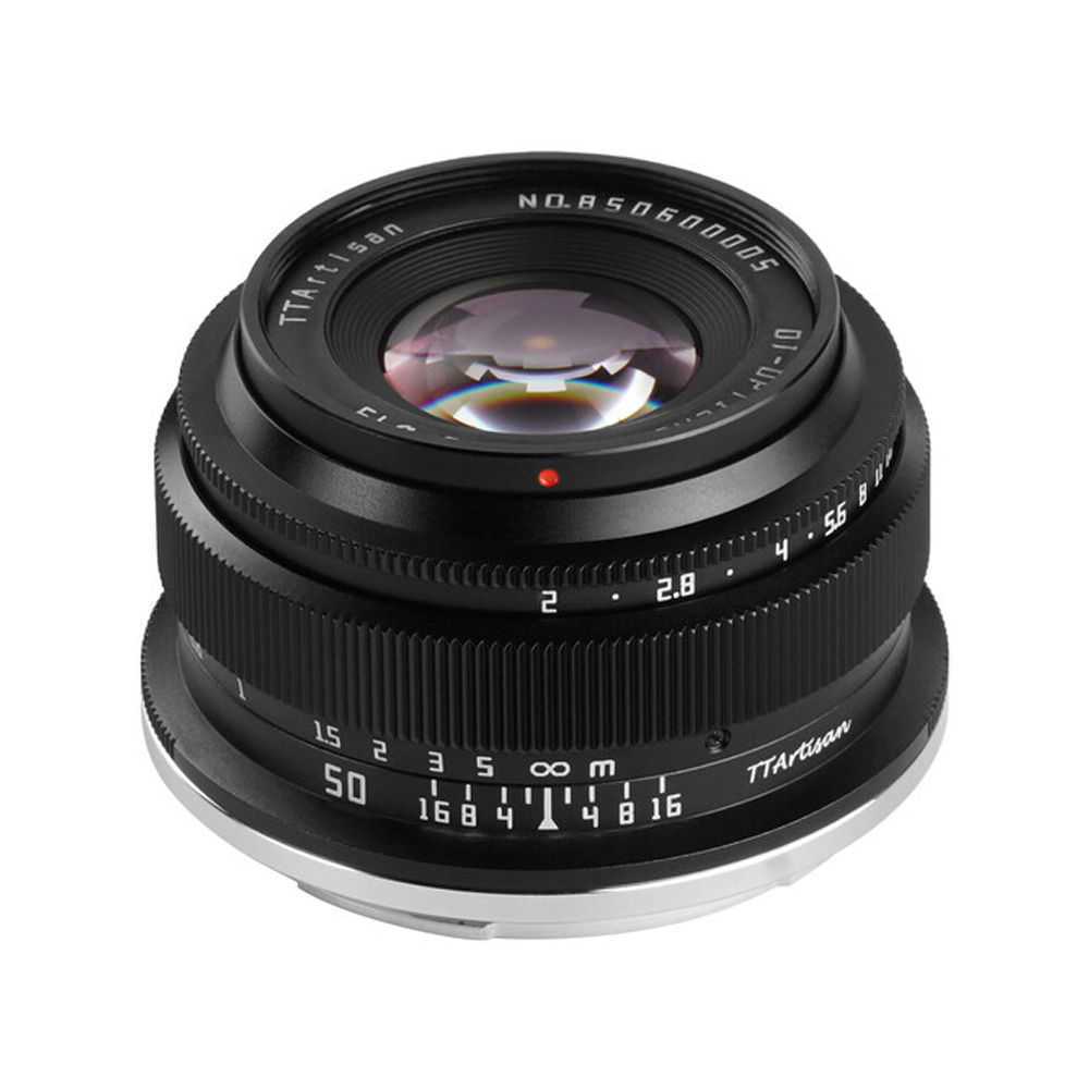 티티아티산 50mm F2 풀프레임 렌즈 니콘 Z 마운트 블랙