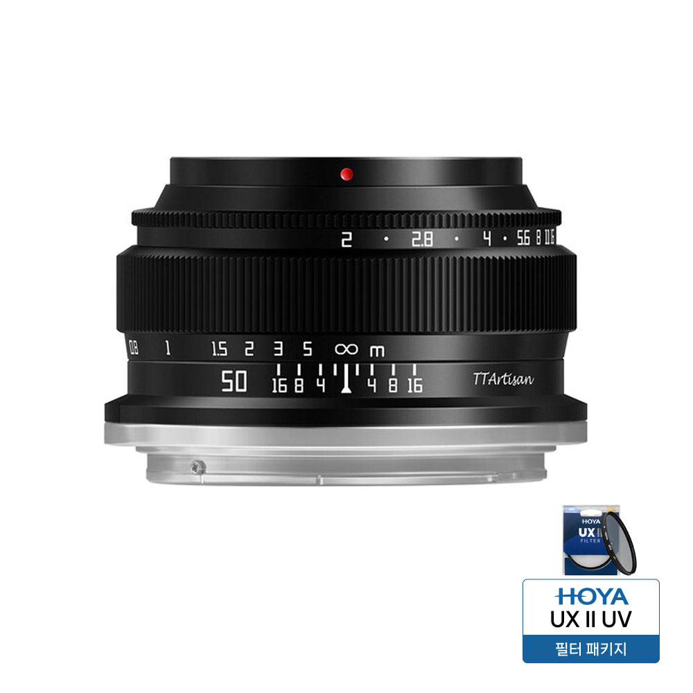 티티아티산 MF 50mm F2 니콘 Z 마운트 풀프레임 렌즈 블랙