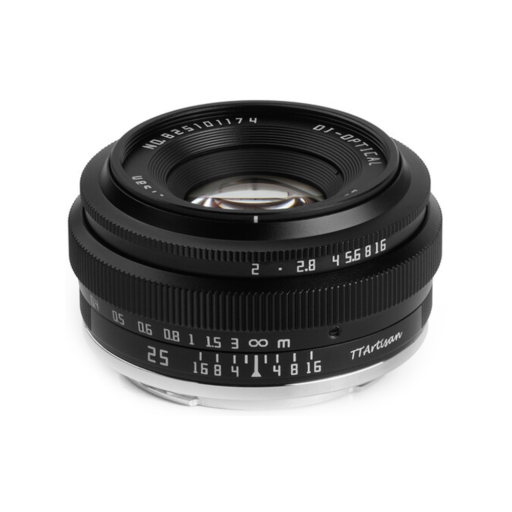 티티아티산 25mm F2 APS-C 렌즈 니콘 Z 마운트 블랙