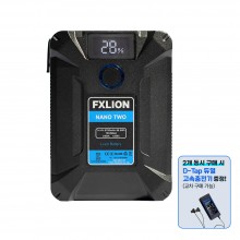 FXLION 나노 투 와이어리스 V마운트 배터리 100Wh / 10A 스마트폰 무선충전 기능 탑재