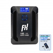 FXLION 나노 쓰리 와이어리스 V마운트 배터리 150Wh / 10A 스마트폰 무선충전