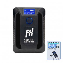 FXLION 나노 쓰리 와이어리스 V마운트 배터리 150Wh / 10A 스마트폰 무선충전