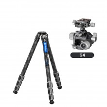  LS-284C PRO+G4 카본삼각대 기어헤드 세트
