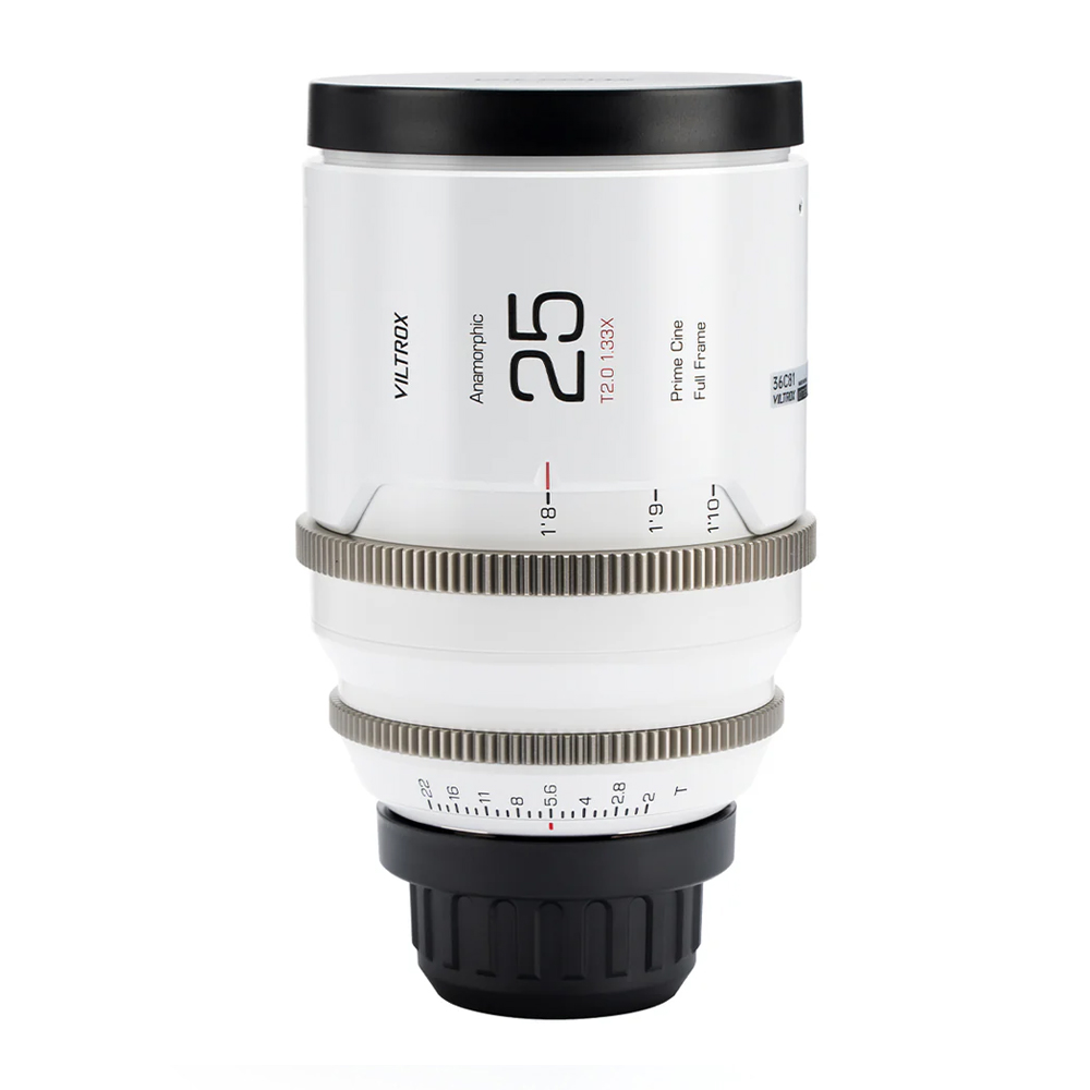 빌트록스 25mm 100mm T2.0 1.33X 풀프레임 아나모픽 프라임 시네마 렌즈 PL