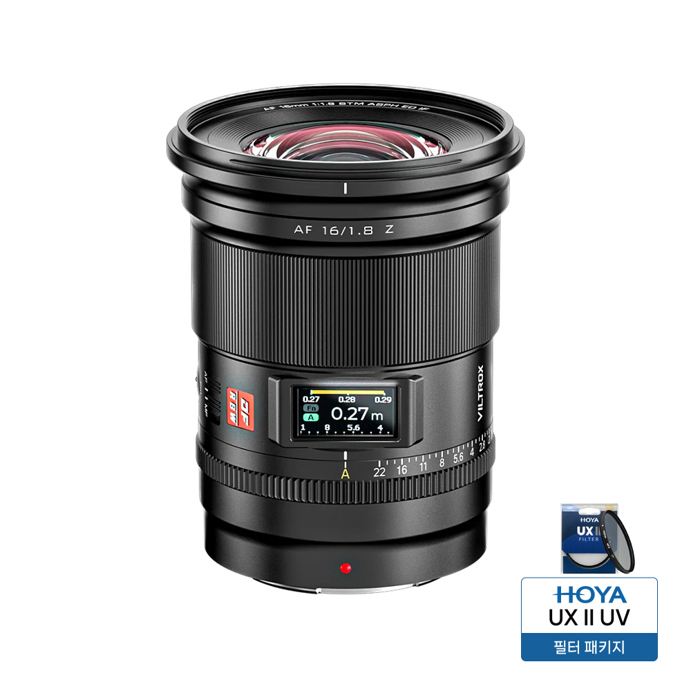 빌트록스 16mm F1.8 니콘 Z마운트 풀프레임 렌즈