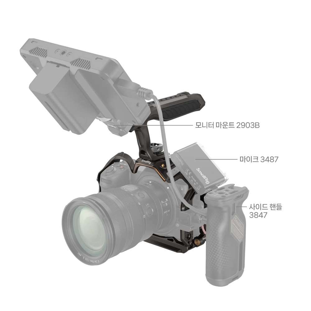 스몰리그 니콘 Z 6III Night Eagle 케이지 키트 4522