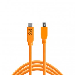 테더툴스 TetherPro USB-C to 2.0 Mini-B 5-Pin 케이블 4.6m