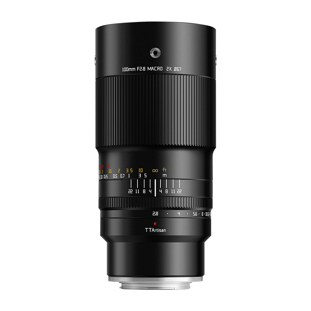 티티아티산 100mm F2.8 Macro 2X 풀프레임 렌즈 후지 X 마운트