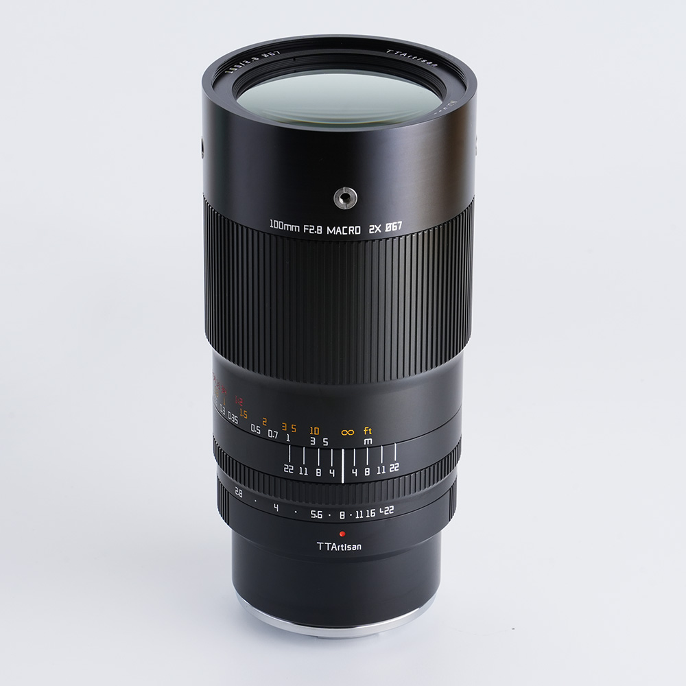 티티아티산 100mm F2.8 Macro 2X 풀프레임 렌즈 후지 X 마운트