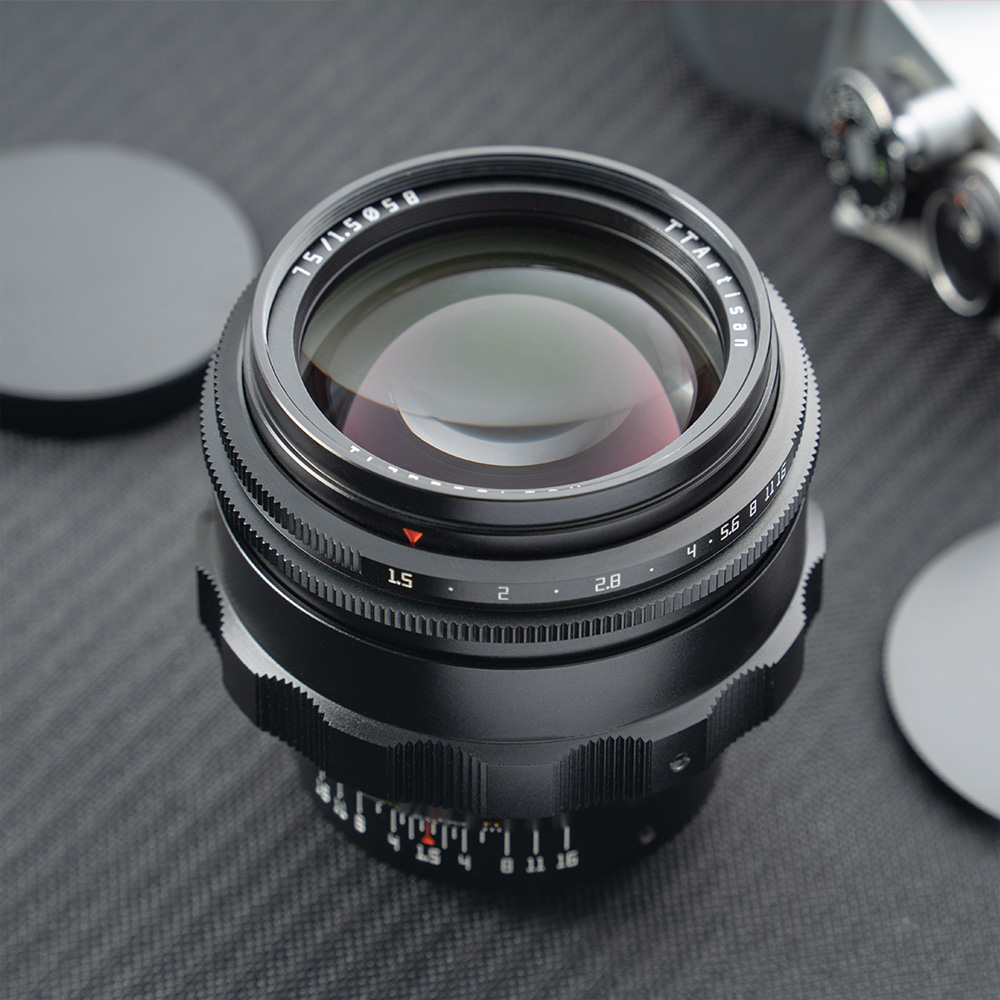 티티아티산 75mm F1.5 스윌리 보케 렌즈 M42 마운트