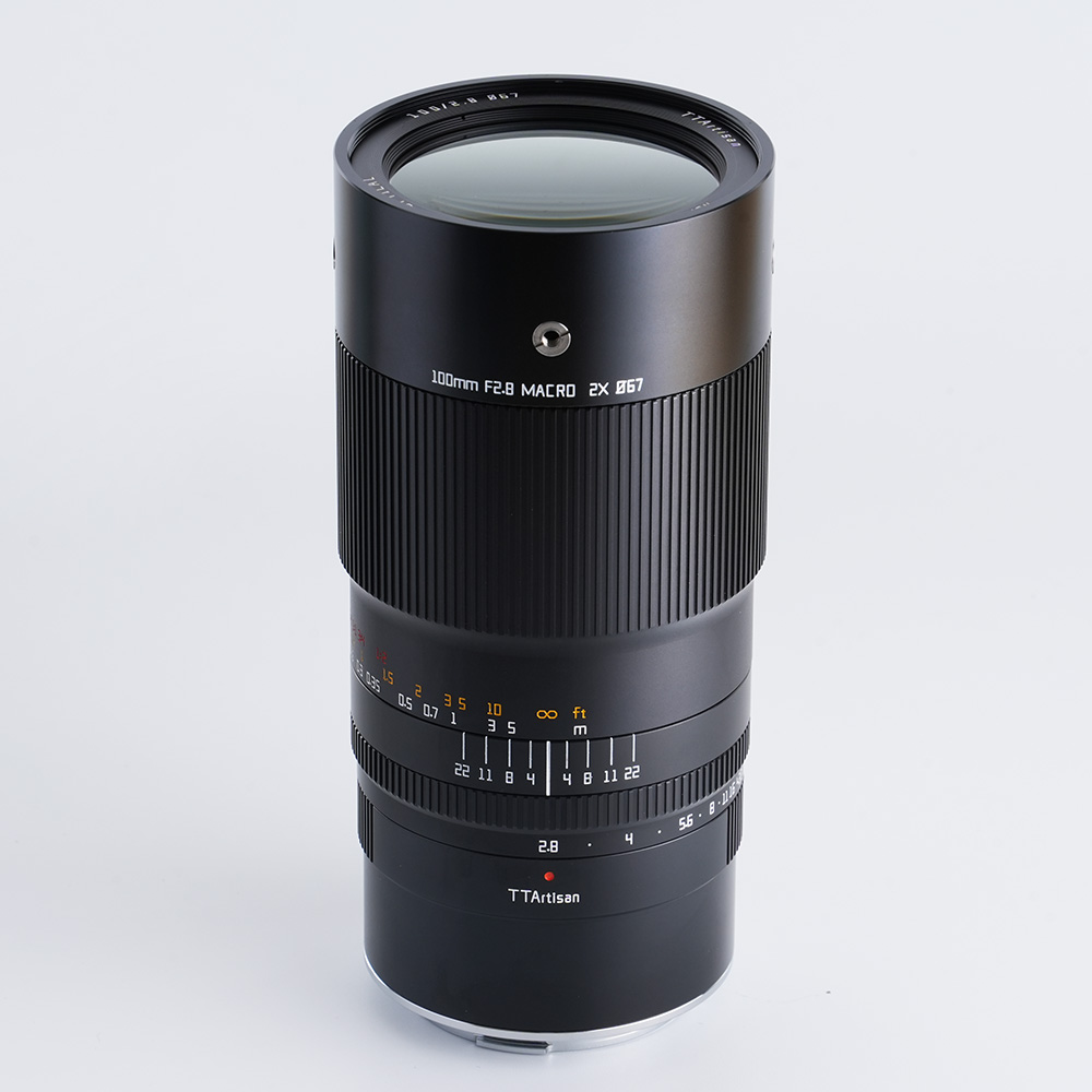 티티아티산 100mm F2.8 Macro 2X 배율 니콘 Z 마운트