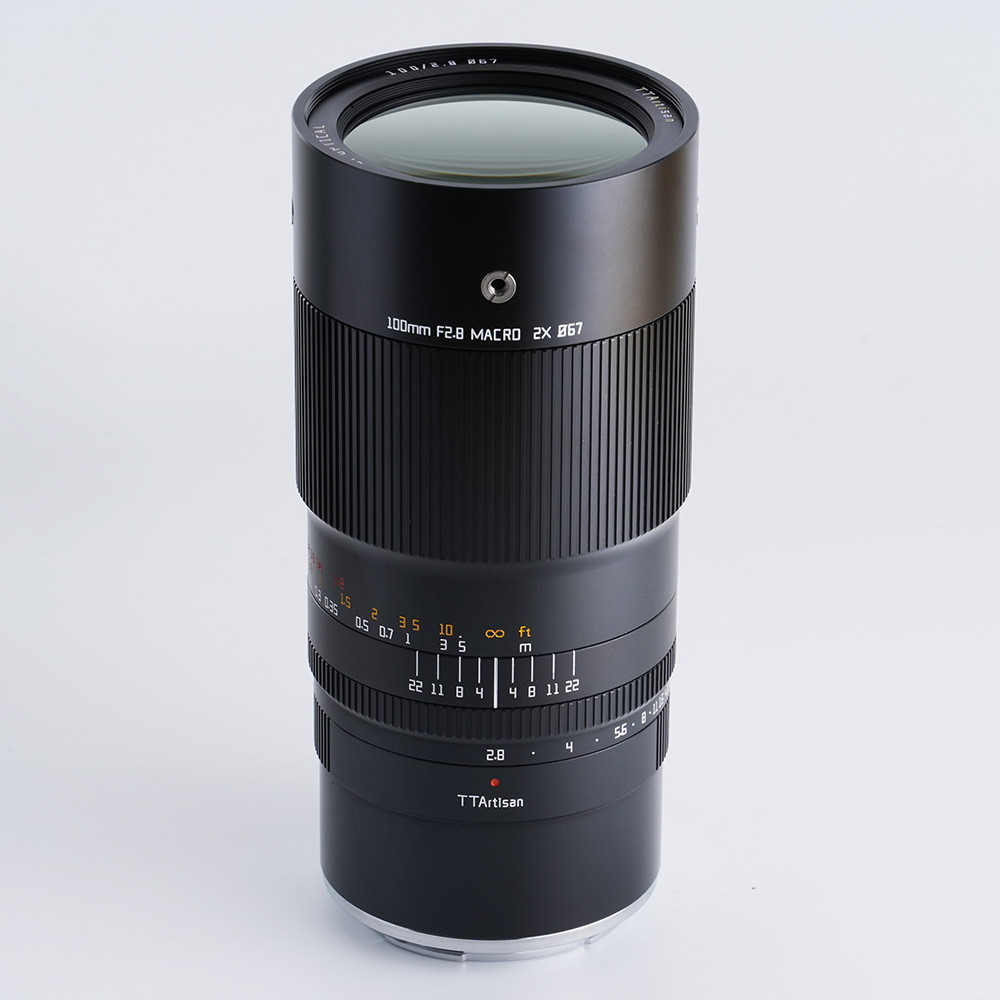 티티아티산 100mm F2.8 Macro 2X 배율 캐논 RF 마운트