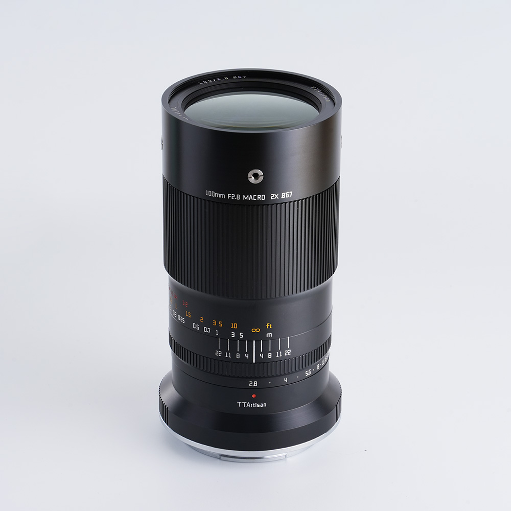 티티아티산 100mm F2.8 Macro 2X 배율 후지 GFX 마운트