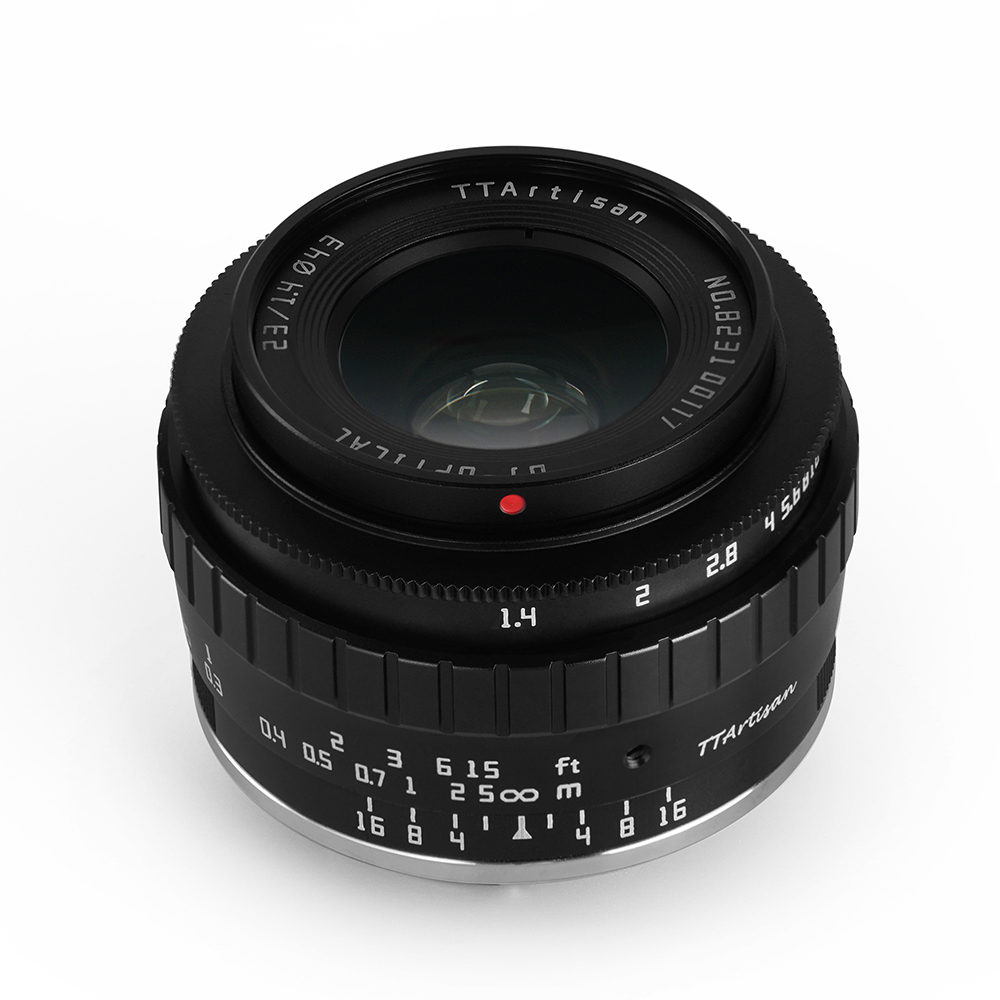 [리퍼비시 A] 티티아티산 23mm F1.4 소니 E마운트 APS-C 렌즈 블랙 TTArtisan