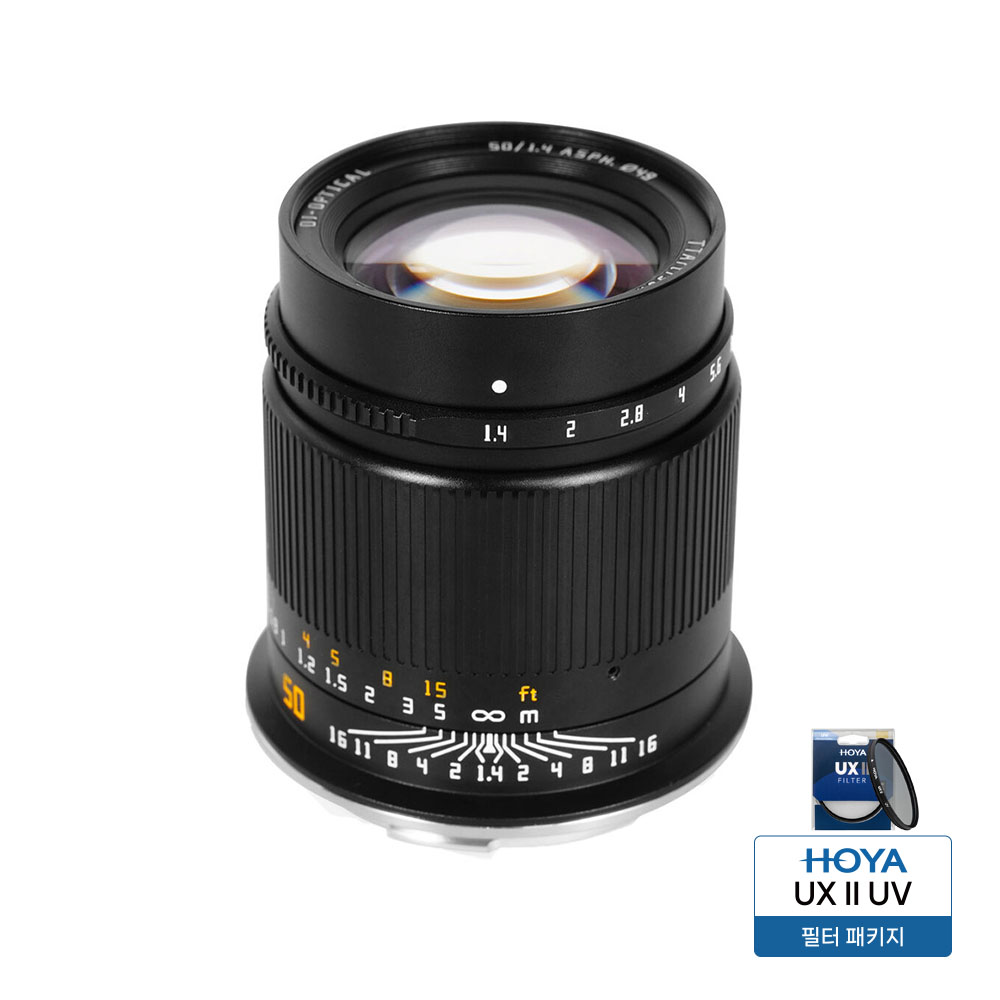 티티아티산 MF 50mm F1.4 ASPH 캐논 RF마운트 풀프레임 렌즈