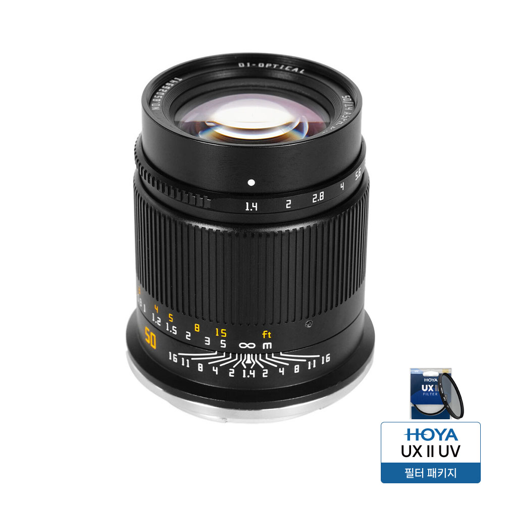 티티아티산 MF 50mm F1.4 ASPH 니콘 Z마운트 풀프레임 렌즈