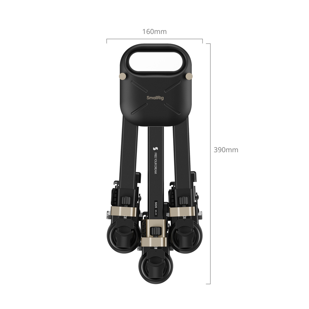 스몰리그 5020B 퀵락 헤비듀티 비디오 삼각대 돌리